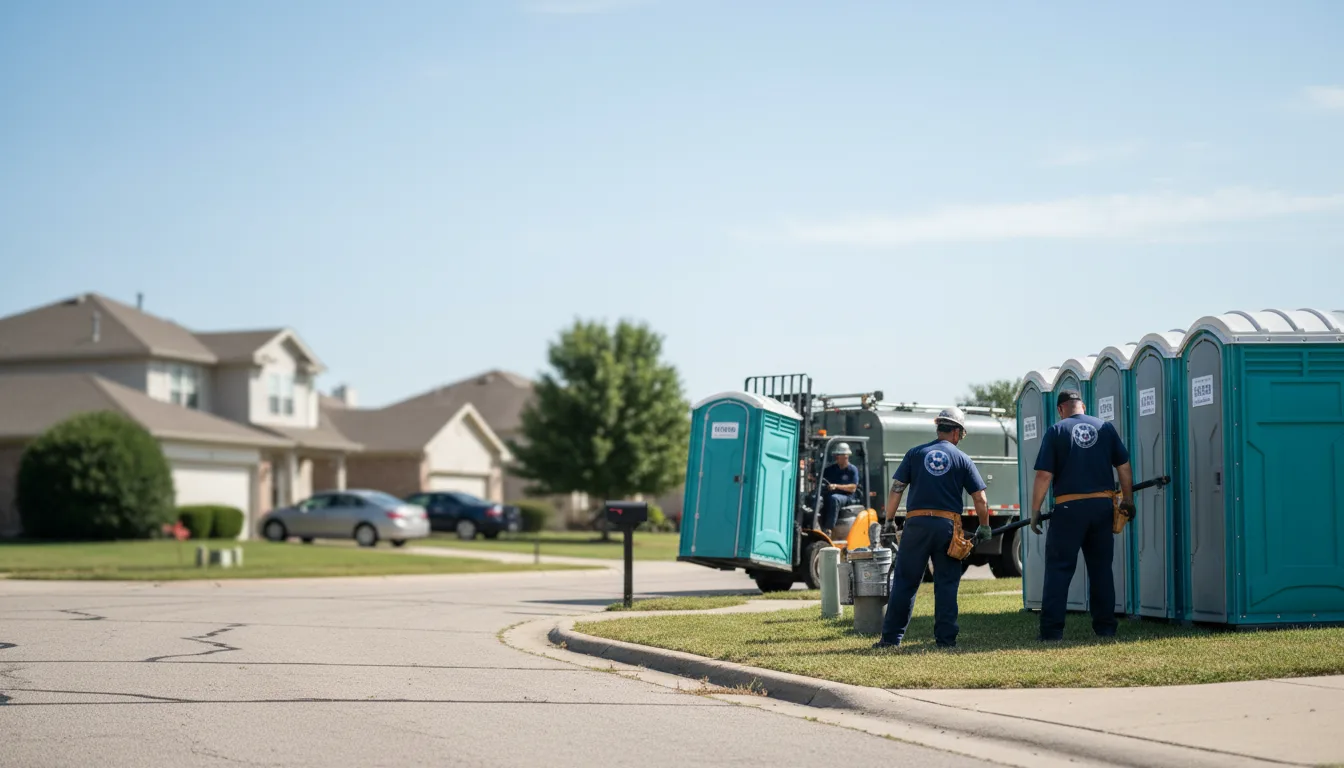 Porta Potty Rental in Middleburg, OH near me